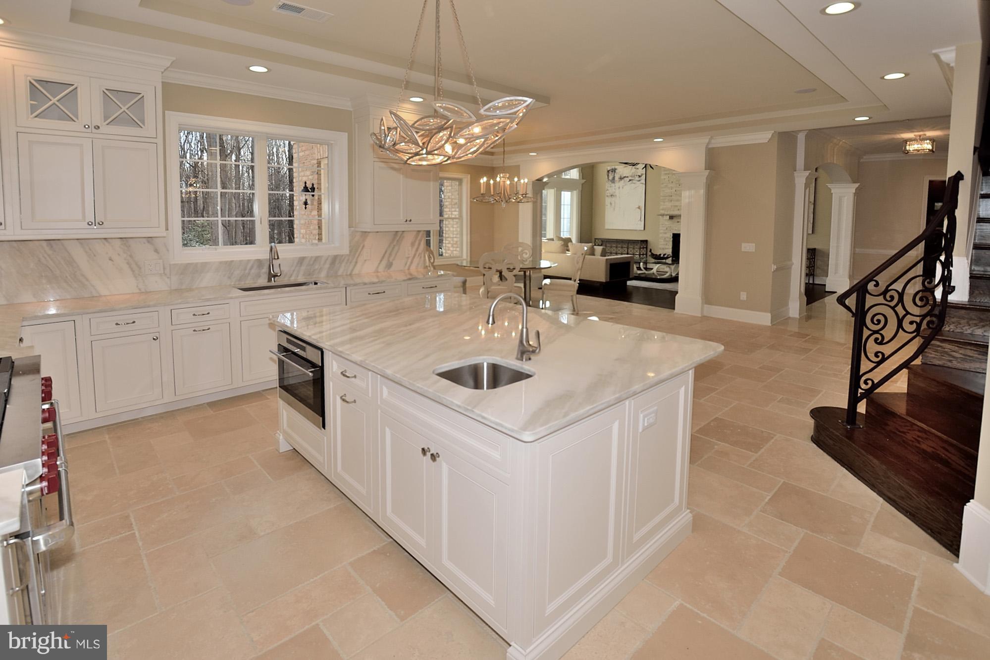 680 Springvale Road Great Falls, VA 22066 - Photo 15 of 30 Marble Flooring