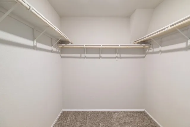 a view of walk in closet