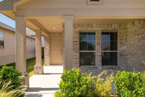 a view of a entryway front of house