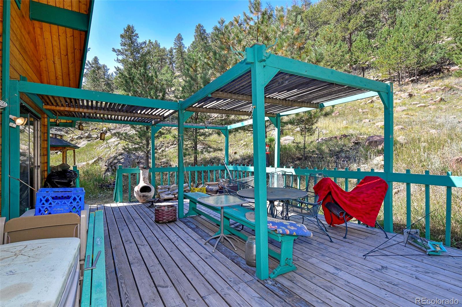 79 Ranch View Drive Florissant, CO 80816 - Photo 15 of 40 a view of outdoor space with seating space