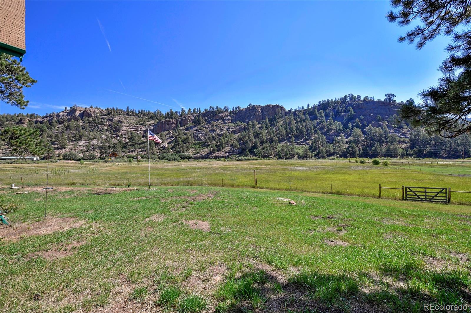 79 Ranch View Drive Florissant, CO 80816 - Photo 8 of 40 a view of a field with a building in the background