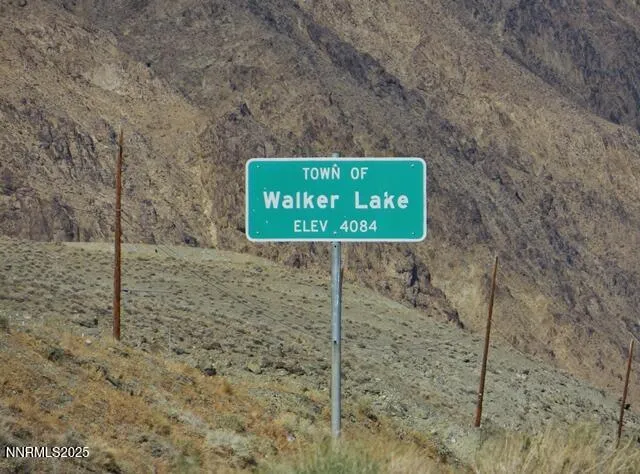 a view of a beach with a mountain in the background
