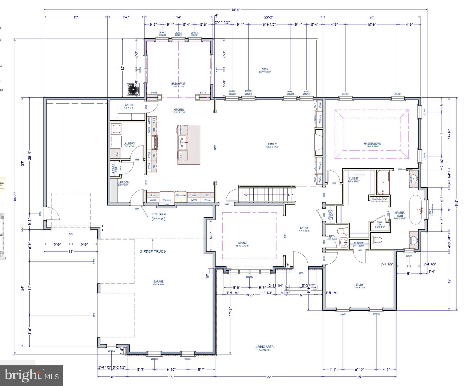 110 Pine Hill Road Enola, PA 17025 - Photo 107 of 109 Main House Floor Plan