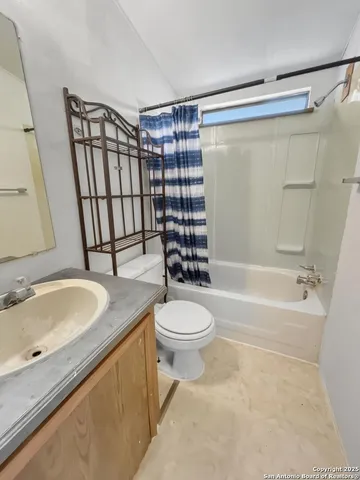 a view of a black and white checkered floor