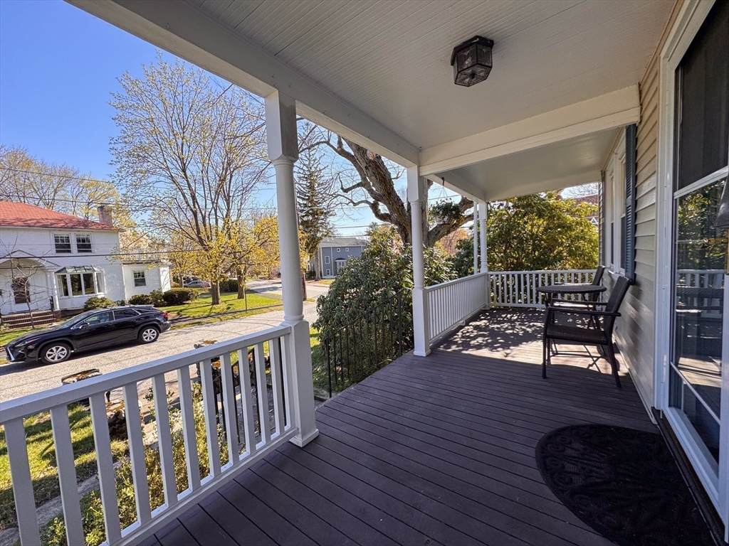 11 Sessions Street Wellesley, MA 02482 - Photo 20 of 22 a view of a bench in the balcony