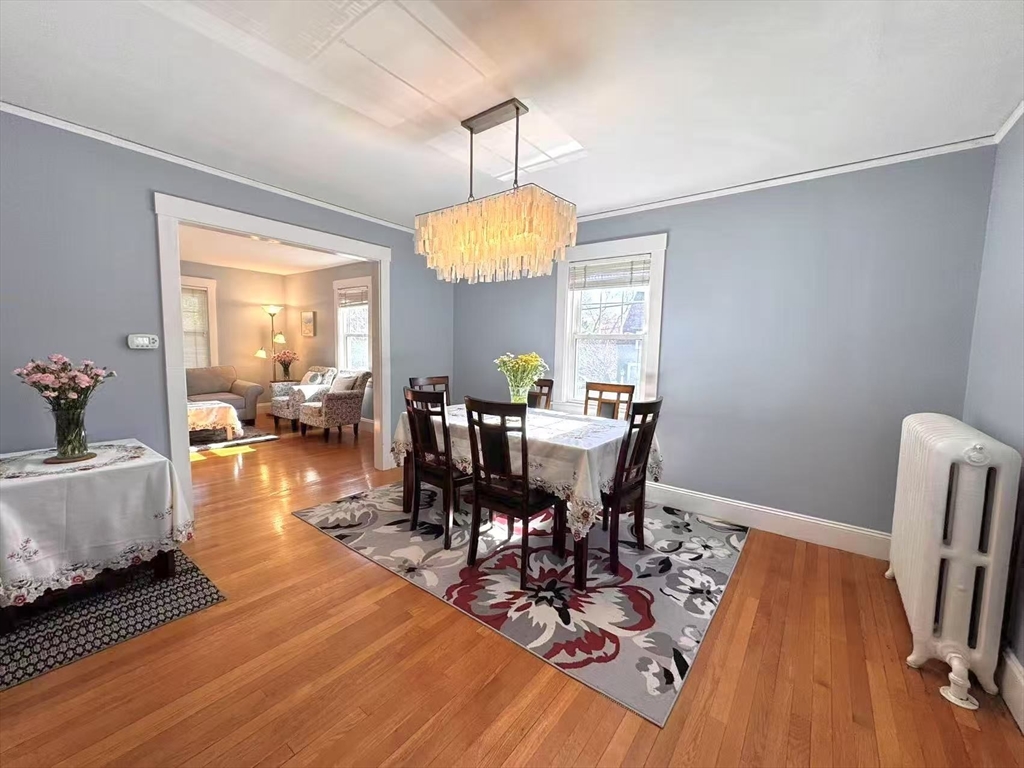 11 Sessions Street Wellesley, MA 02482 - Photo 5 of 22 a view of a dining room with furniture window and wooden floor