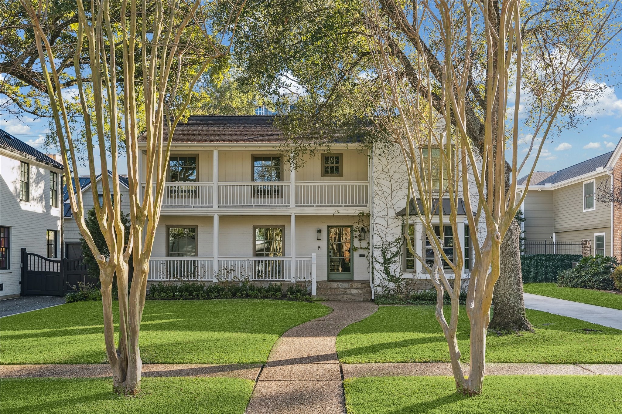 3049 Locke Lane Houston, TX 77019 - Photo 30 of 30 In the heart of Avalon Place positioned on a highly sought after block. Notice how the mature trees frame the home. You don't want to miss this gem.