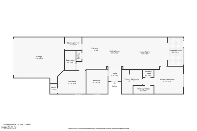 a view of a park with sitting area