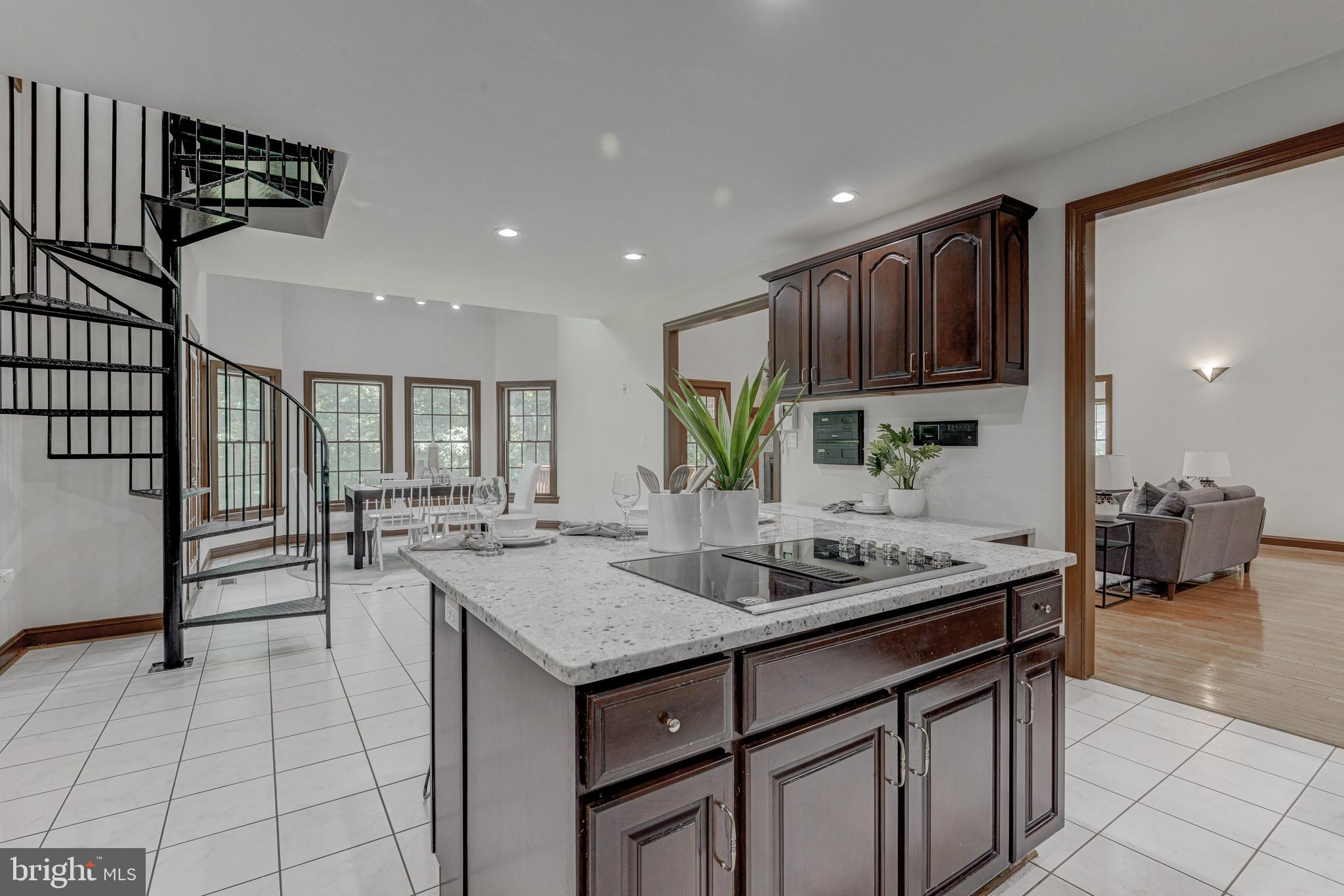 2172 Misty Meadow Road Finksburg, MD 21048 - Photo 35 of 118 Spiral stair case to second story.