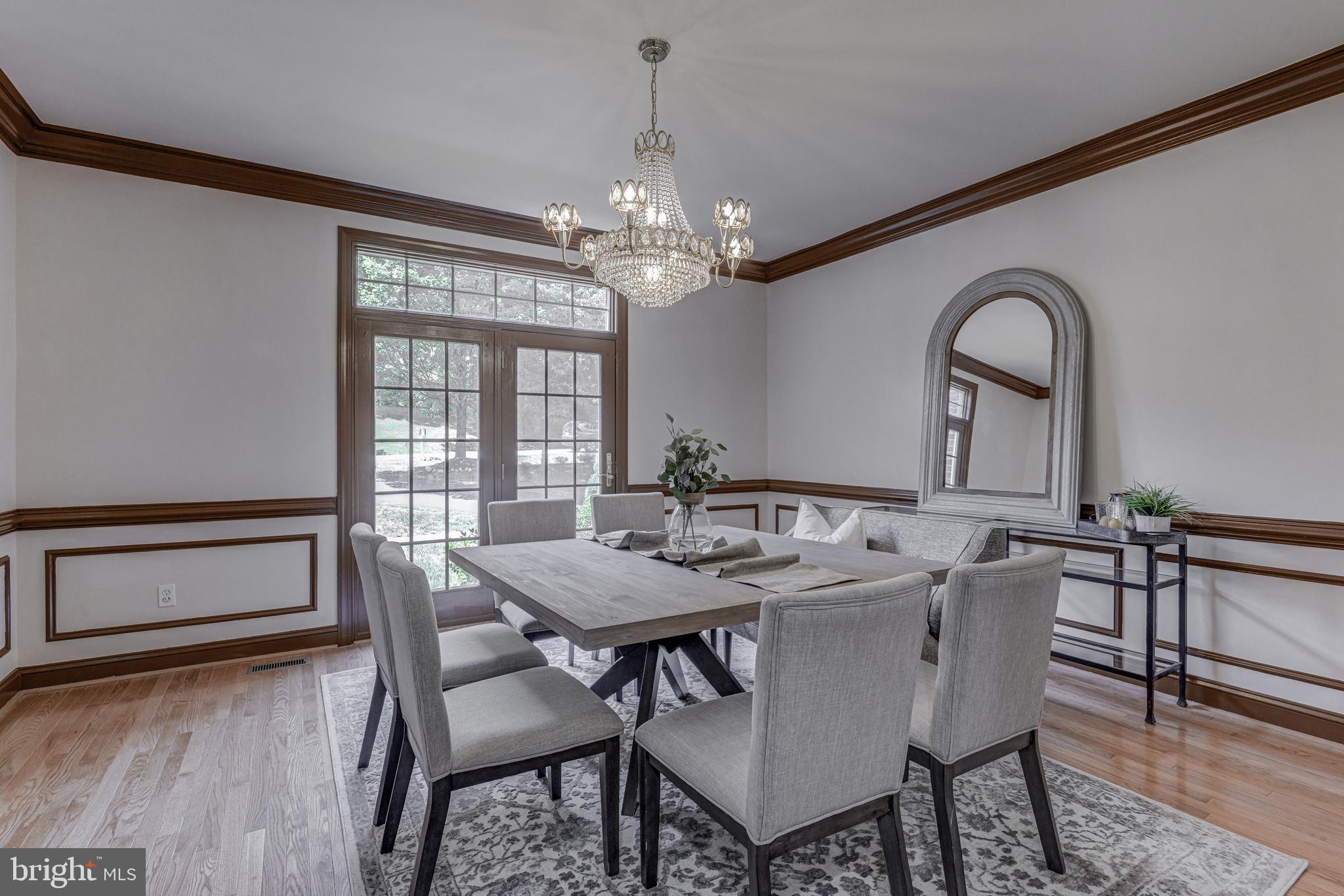 2172 Misty Meadow Road Finksburg, MD 21048 - Photo 47 of 118 Formal dining room with french doors.
