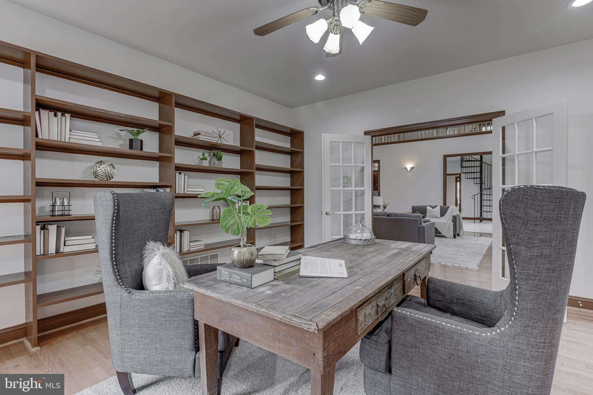 2172 Misty Meadow Road Finksburg, MD 21048 - Photo 51 of 118 Private office with built-ins.