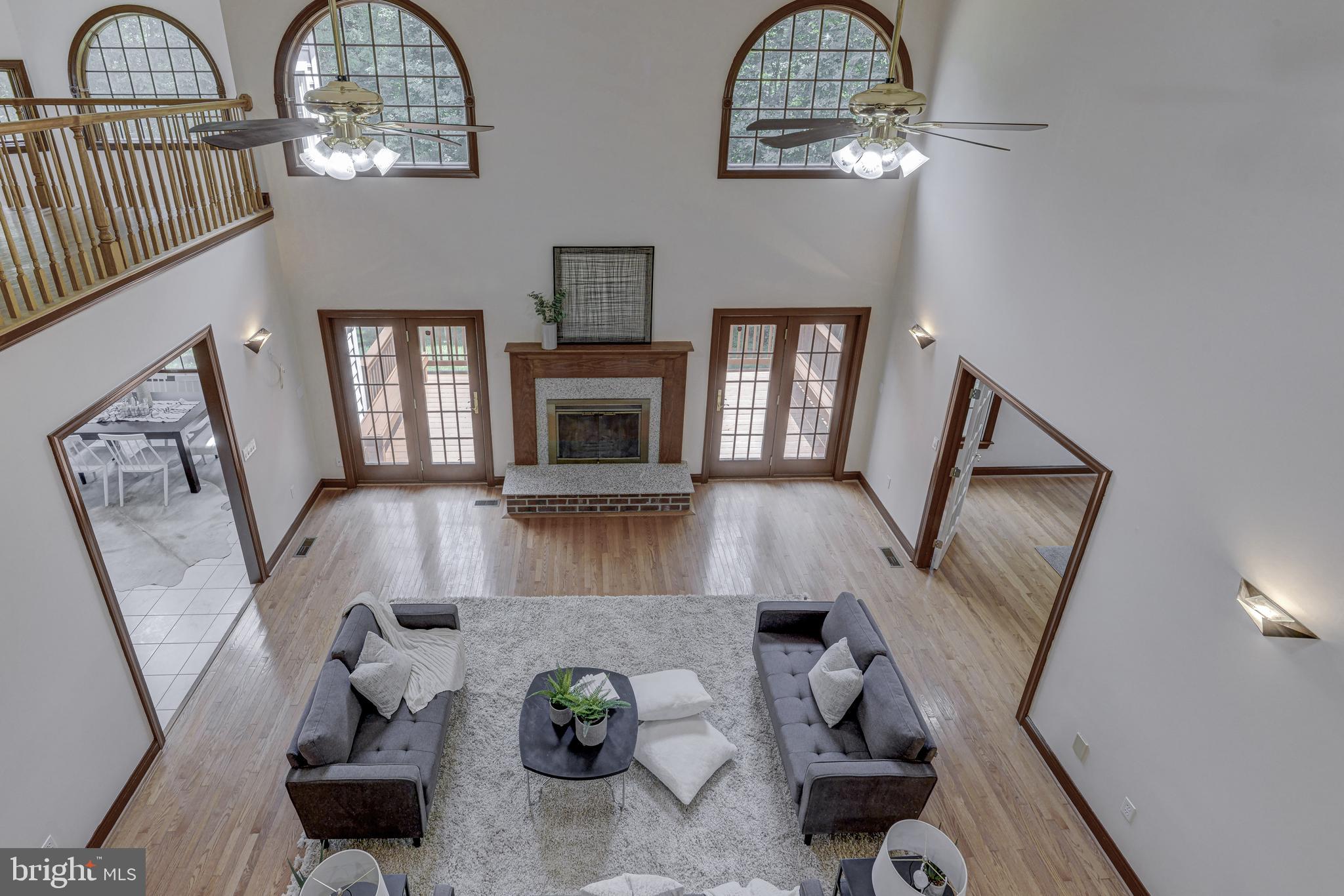 2172 Misty Meadow Road Finksburg, MD 21048 - Photo 66 of 118 View from the second story; great room.