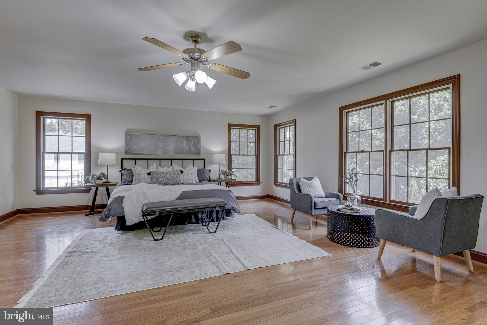 2172 Misty Meadow Road Finksburg, MD 21048 - Photo 68 of 118 Owner's suite/relaxation area w/ gas fireplace.