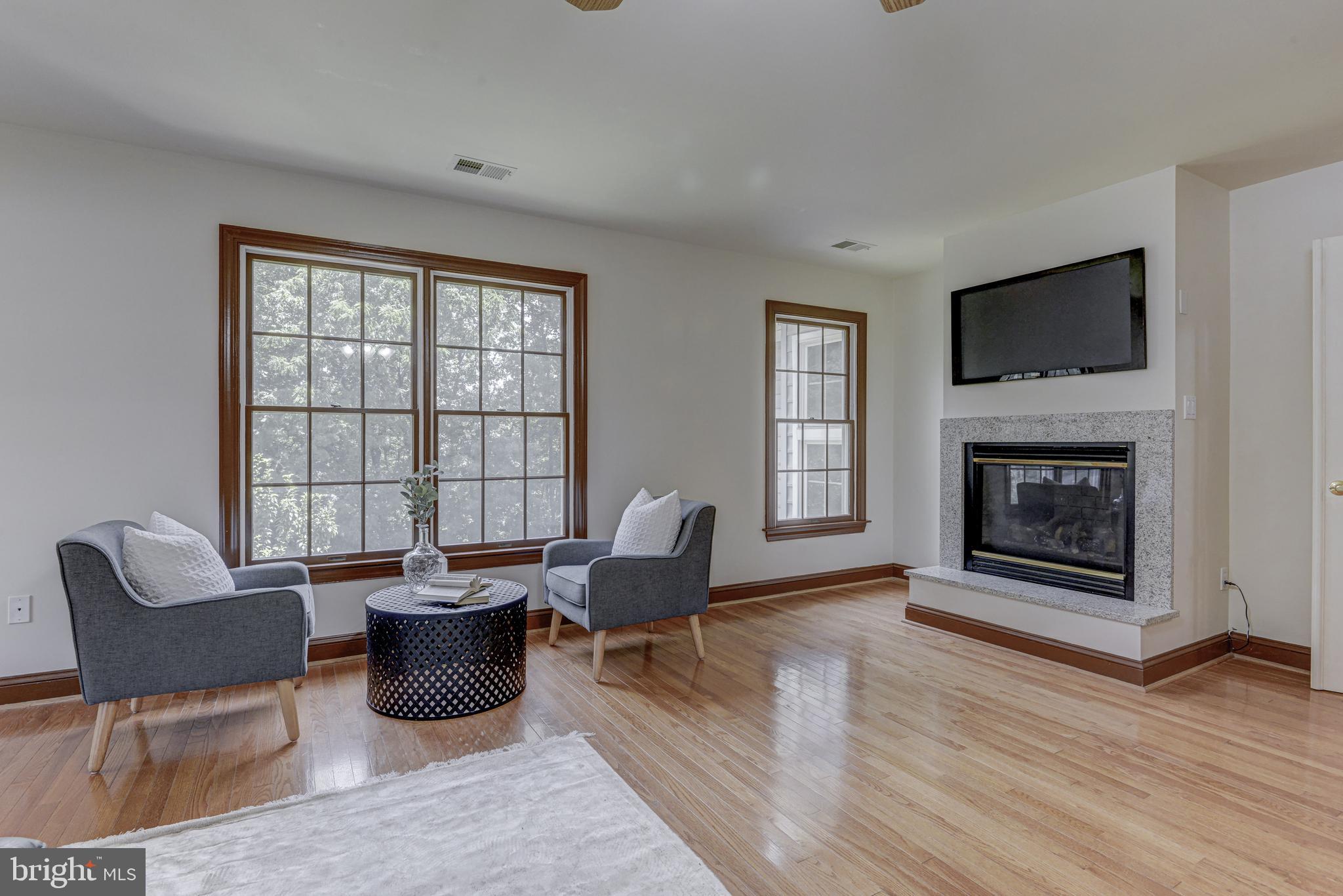2172 Misty Meadow Road Finksburg, MD 21048 - Photo 69 of 118 Owner's suite/relaxation area w/ gas fireplace.