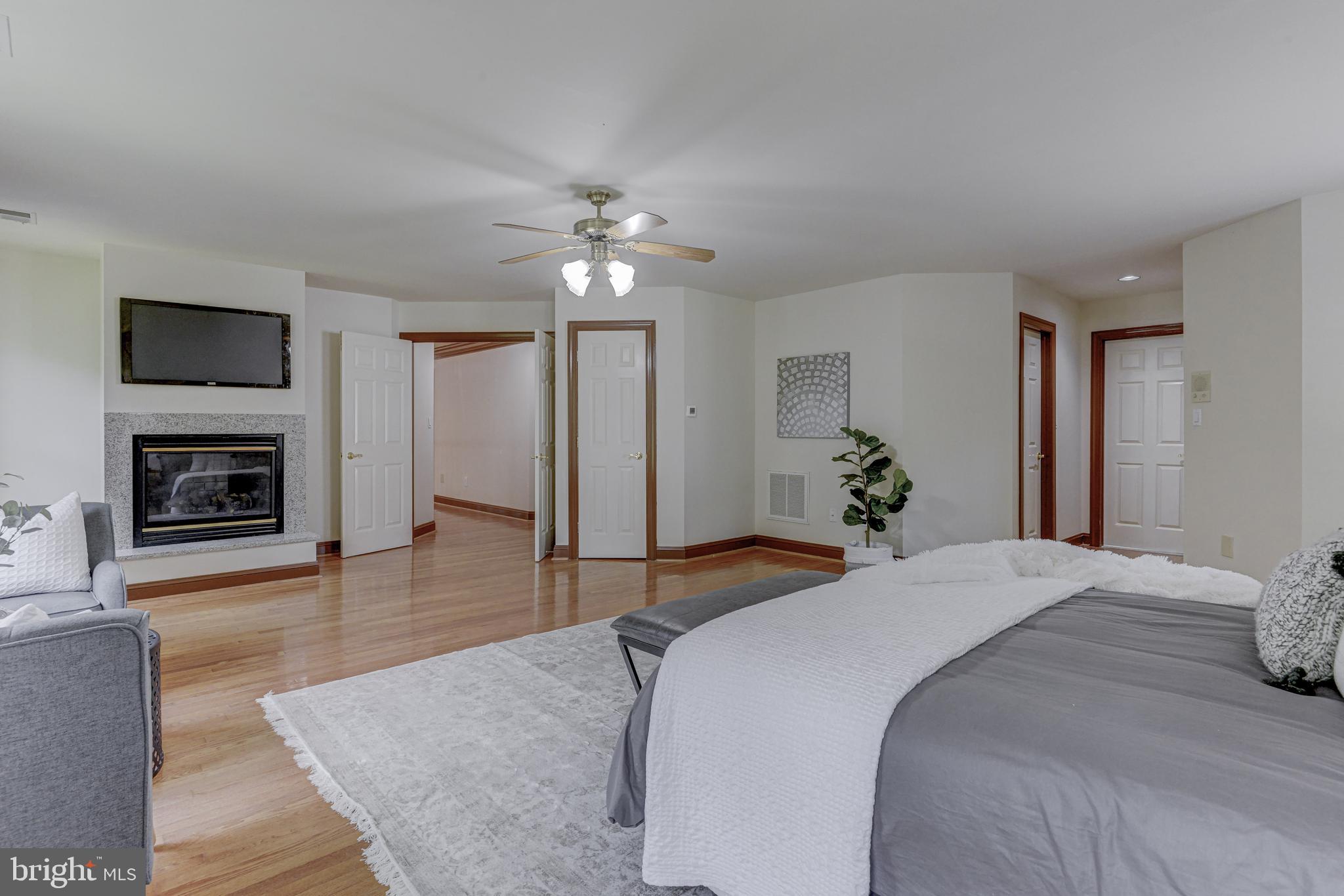 2172 Misty Meadow Road Finksburg, MD 21048 - Photo 71 of 118 Owner's suite/relaxation area w/ gas fireplace.