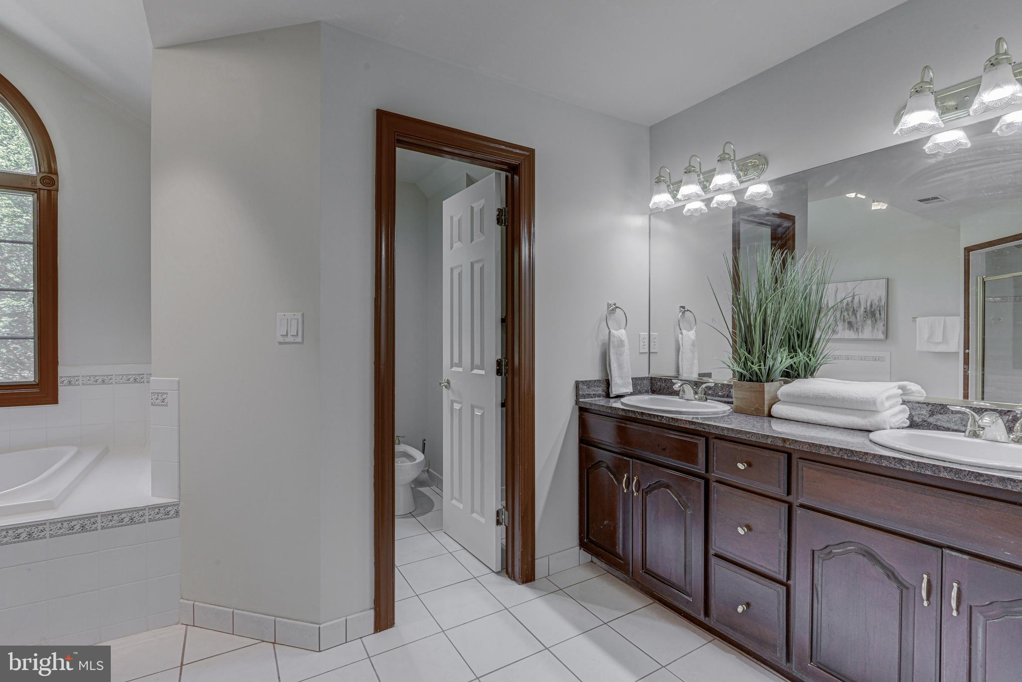 2172 Misty Meadow Road Finksburg, MD 21048 - Photo 75 of 118 Owners suite bathroom, granite, double vanity.