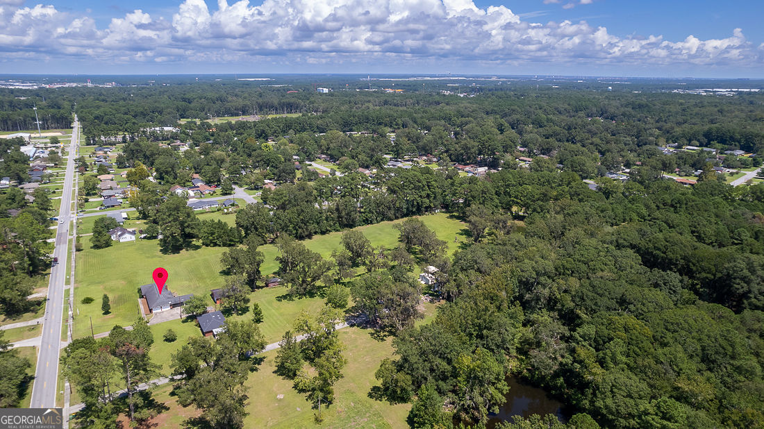1324 South Rogers Street Pooler, GA 31322 - Photo 9 of 10 an aerial view of a houses with a yard