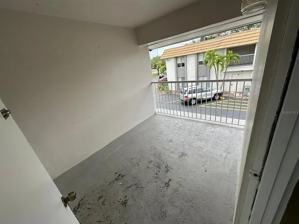 a view of an outdoor sitting area