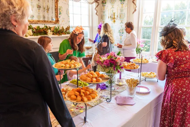 a white bath tub sitting in a bathroom