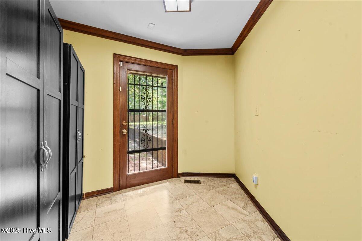 143 Shagbark Road West End, NC 27376 - Photo 43 of 70 Mud room with washer/dryer hookup and door to backyard