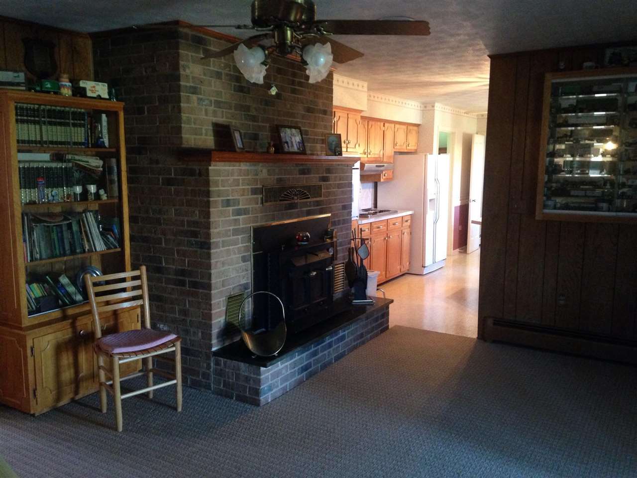 197 Augusta Farms Road Waynesboro, VA 22980 - Photo 8 of 10 a living room with furniture and a fireplace