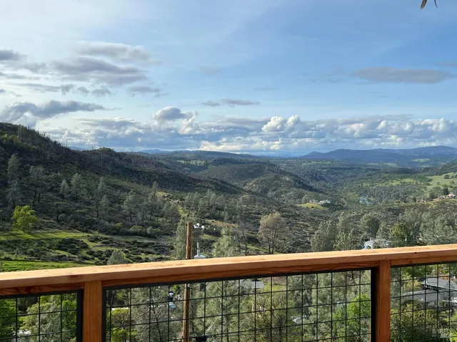 a view of city with ocean view