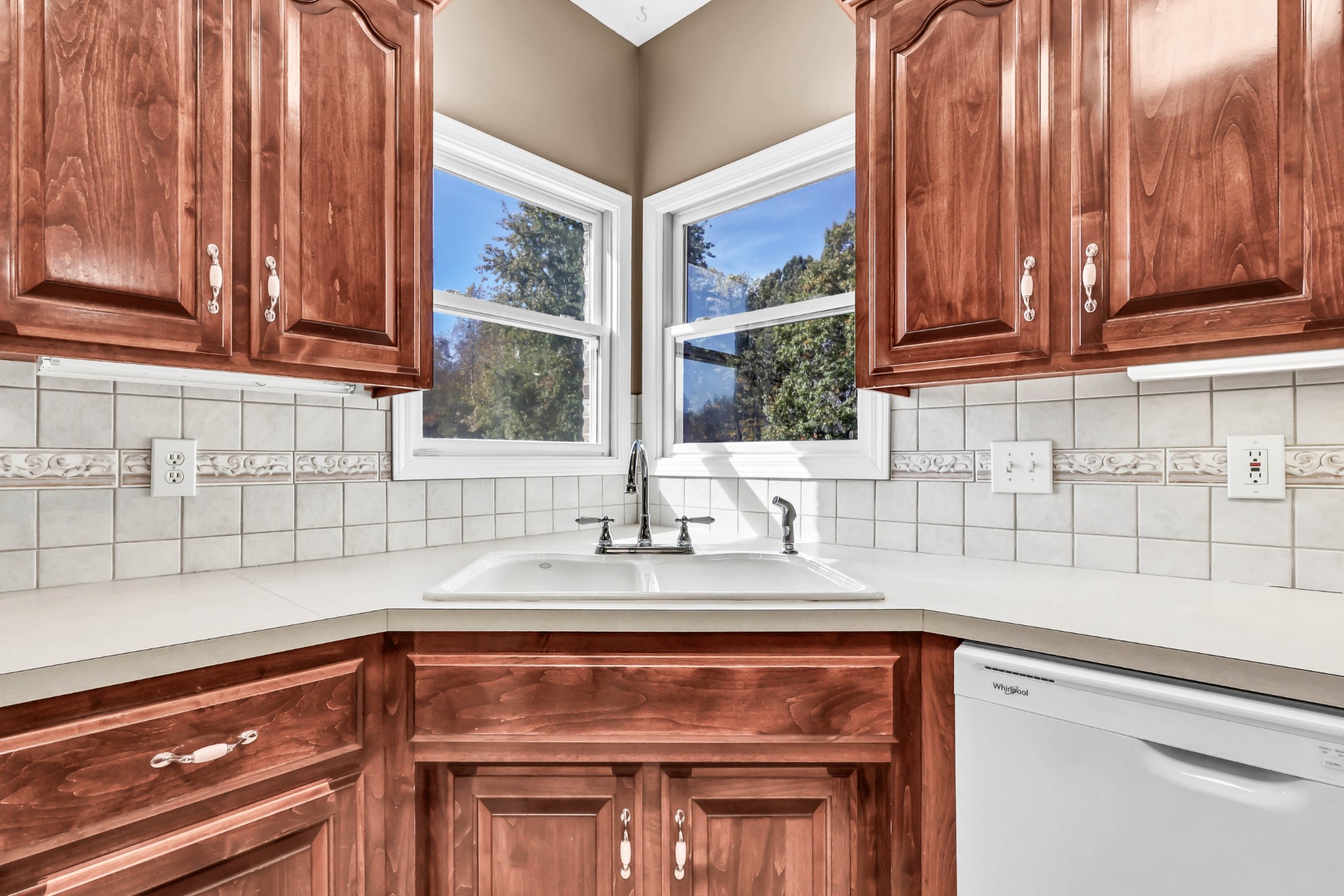2753 Jarrell Ridge Road Clarksville, TN 37043 - Photo 18 of 80 a kitchen with stainless steel appliances granite countertop a sink stove and cabinets