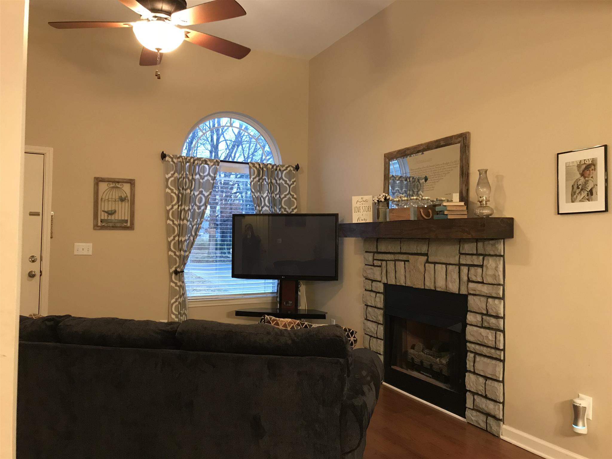 3017 Westcot Road White Bluff, TN 37187 - Photo 4 of 25 Soaring cathedral ceilings beautiful windows , gas fireplace