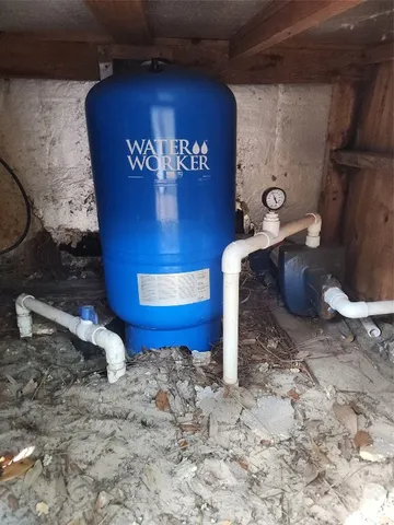 a view of water heater room