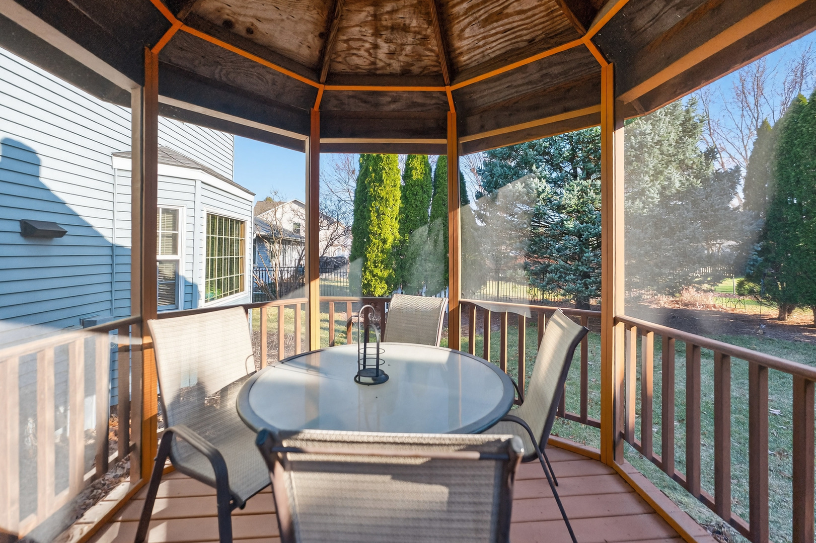 1524 John Street Sycamore, IL 60178 - Photo 34 of 52 a view of a dining room with furniture window and outside view