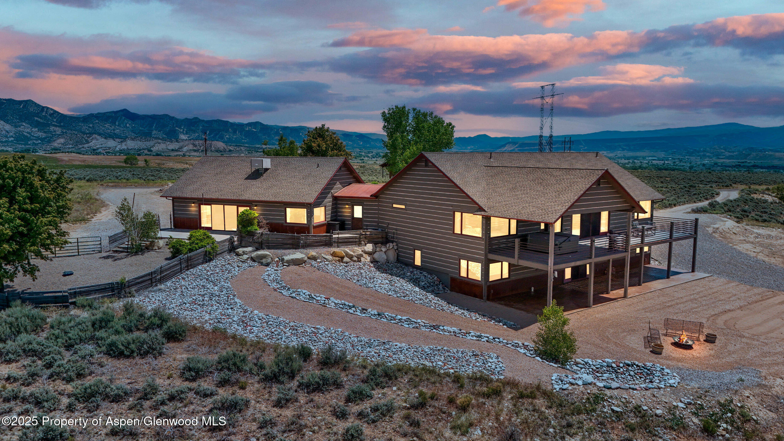 164 Booms Place Rifle, CO 81650 - Photo 23 of 33 an aerial view of a house with a big yard