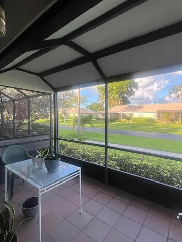 a view of an outdoor space with a patio