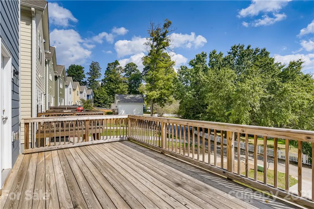 12208 Huntersville-Concord Road Huntersville, NC 28078 - Photo 32 of 33 a view of balcony with wooden floor