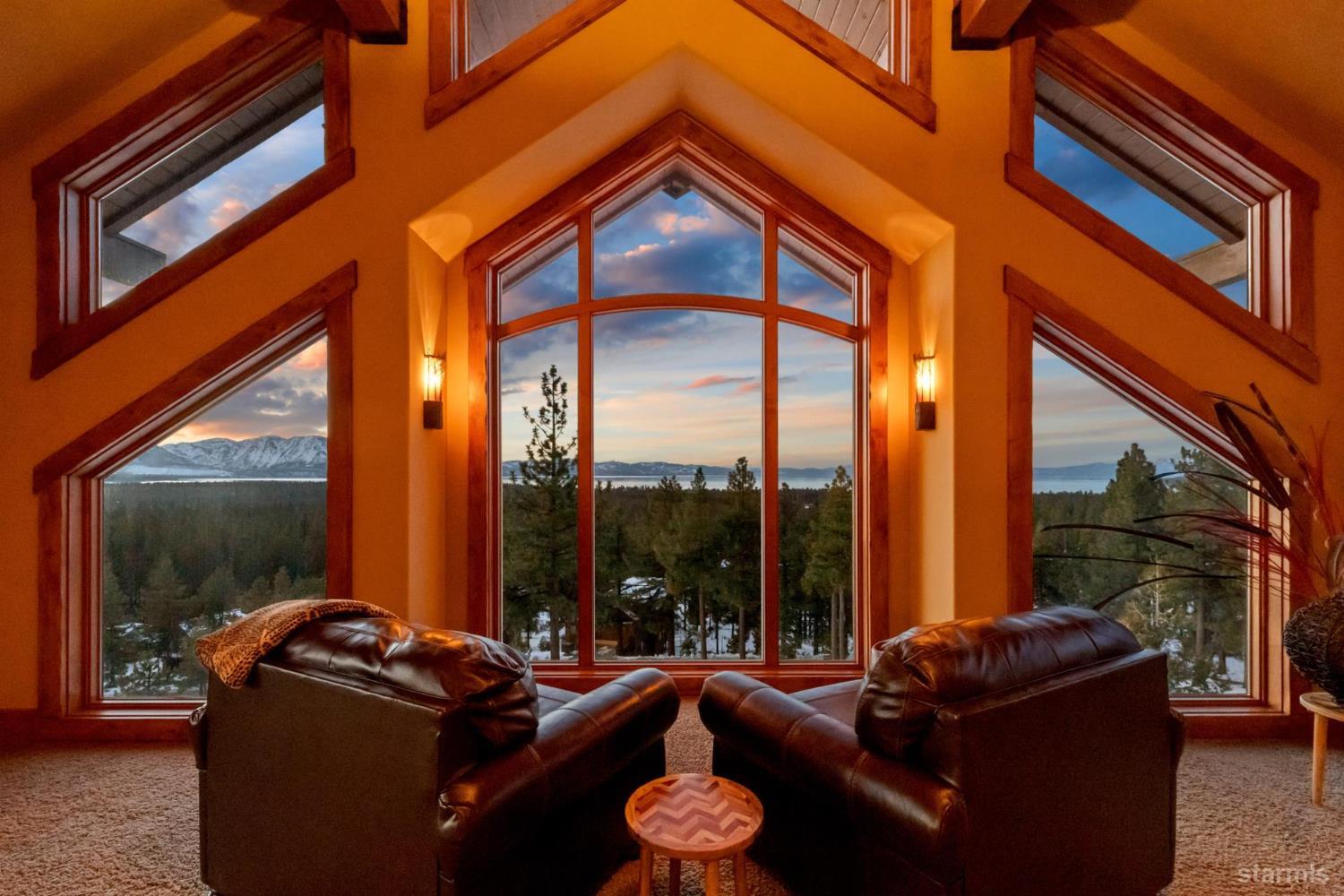 3567 Saddle Road South Lake Tahoe, CA 96150 - Photo 7 of 39 a living room with furniture and a large window