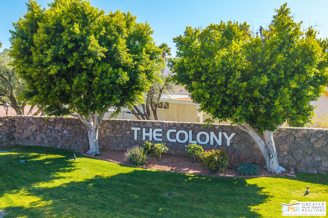 10 International Boulevard Rancho Mirage, CA 92270 - Photo 28 of 36 a view of swimming pool with a garden and deck