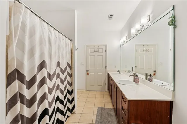 a outdoor space with furniture