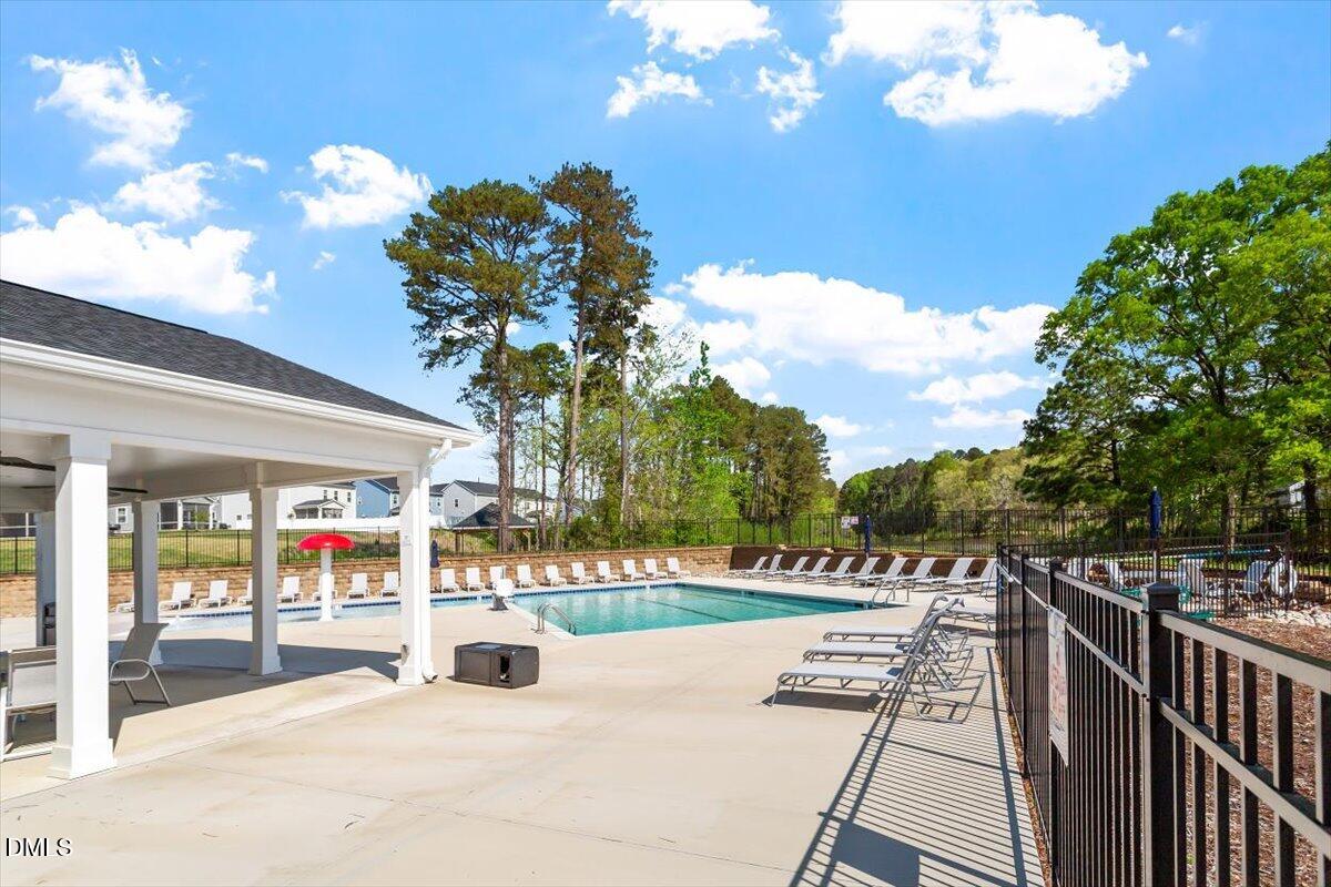 4038 Front Runner Drive Durham, NC 27703 - Photo 45 of 47 a view of a balcony with city view