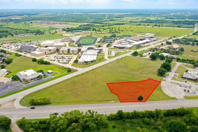 an aerial view of tennis court