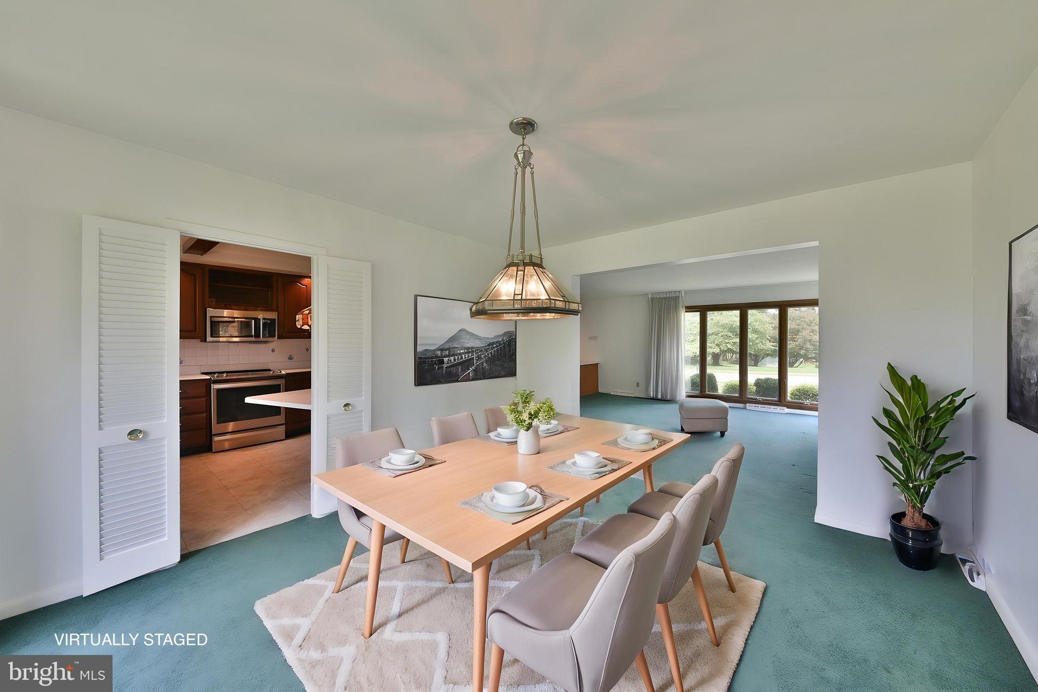 1133 Ballytore Road Huntingdon Valley, PA 19006 - Photo 17 of 38 Elegant Dining Space V Staged