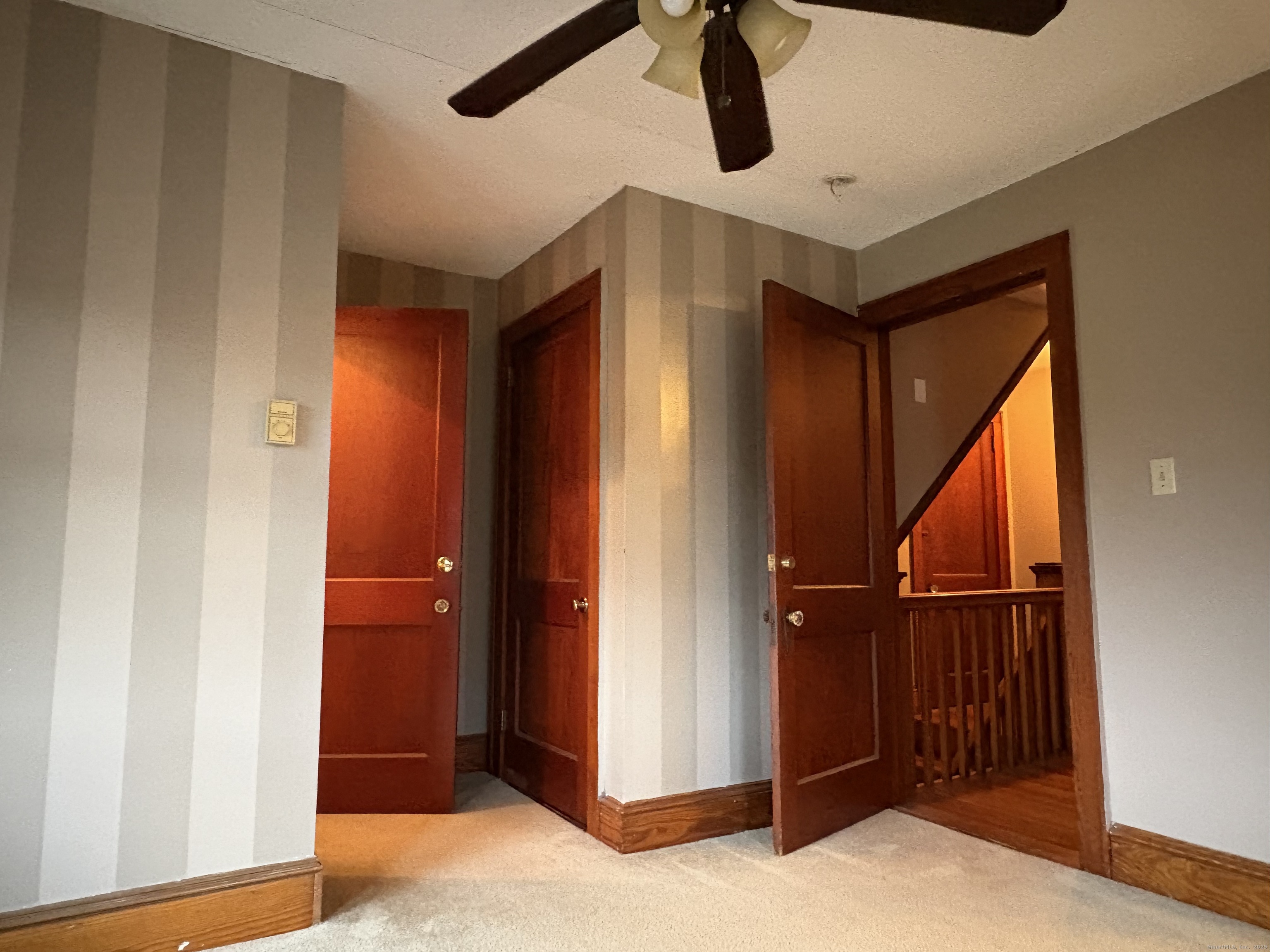 173 Leesville Road Moodus, CT 06469 - Photo 9 of 17 a view of a hallway with closet area