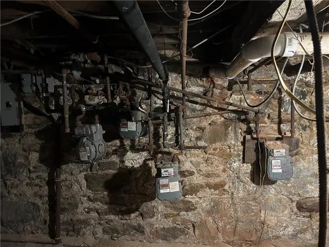 a water heater room