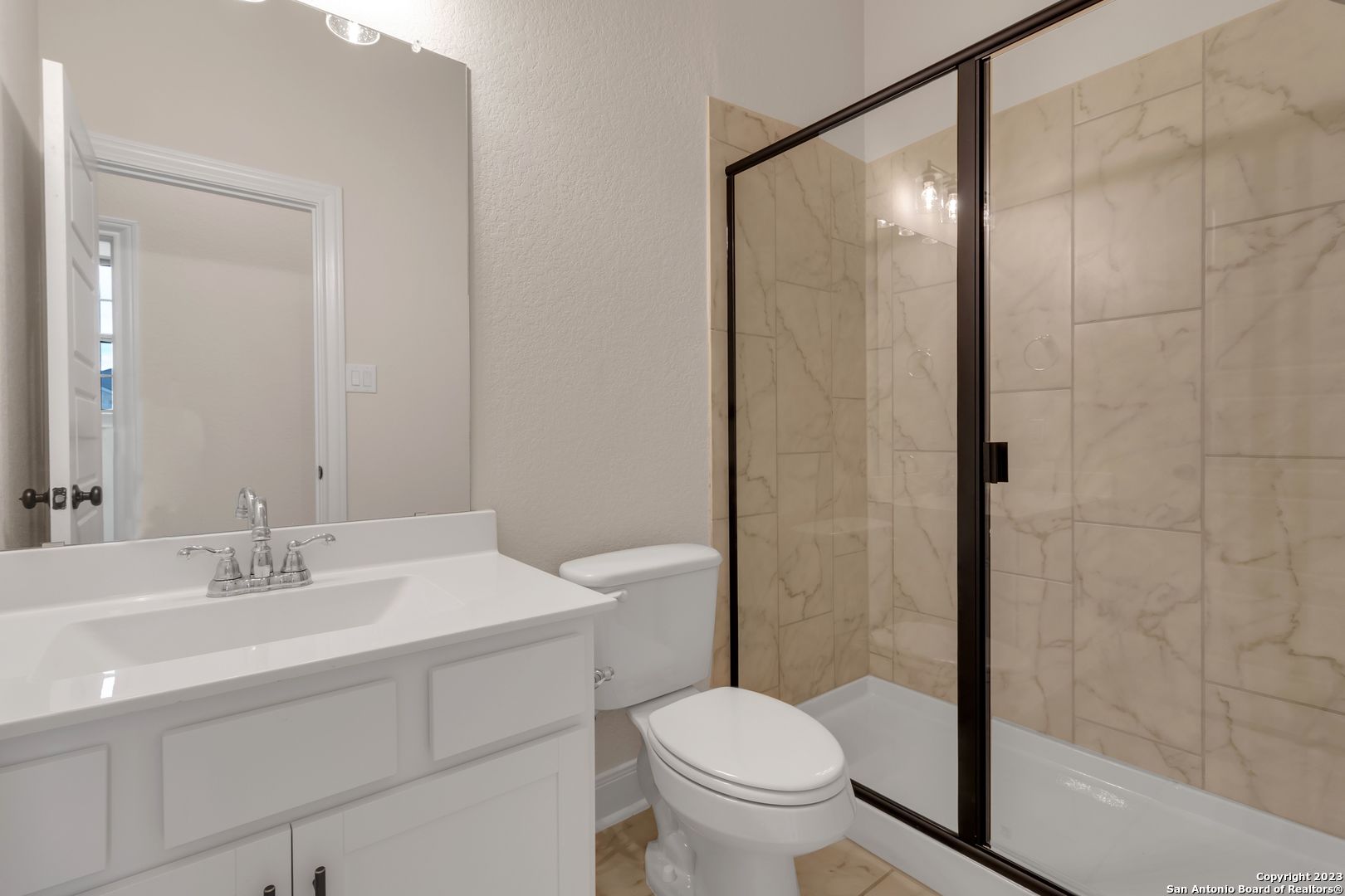 107 Matador Boerne, TX 78006 - Photo 25 of 35 a bathroom with a sink toilet and shower