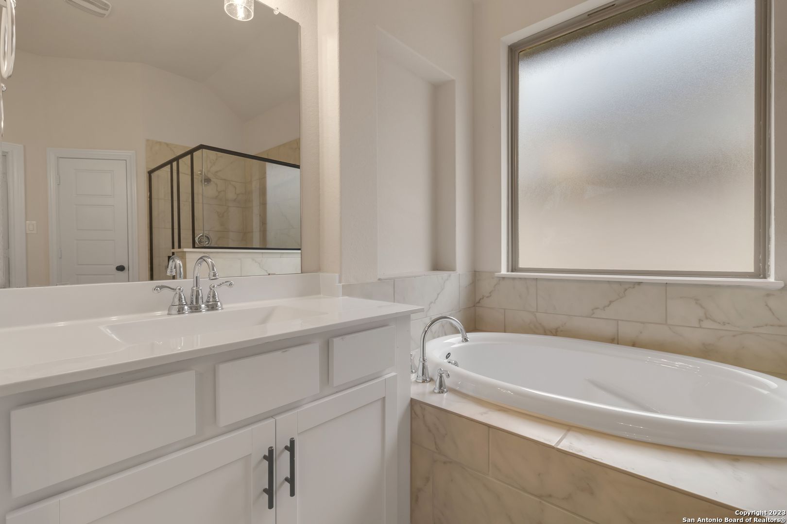 107 Matador Boerne, TX 78006 - Photo 27 of 35 a white bath tub sitting next to a white sink