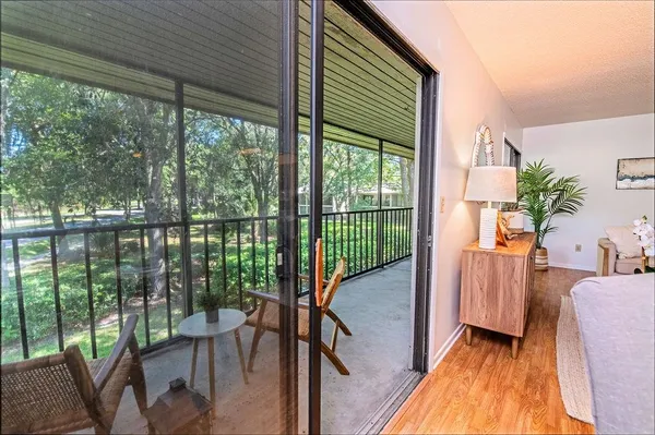 a living room filled with furniture