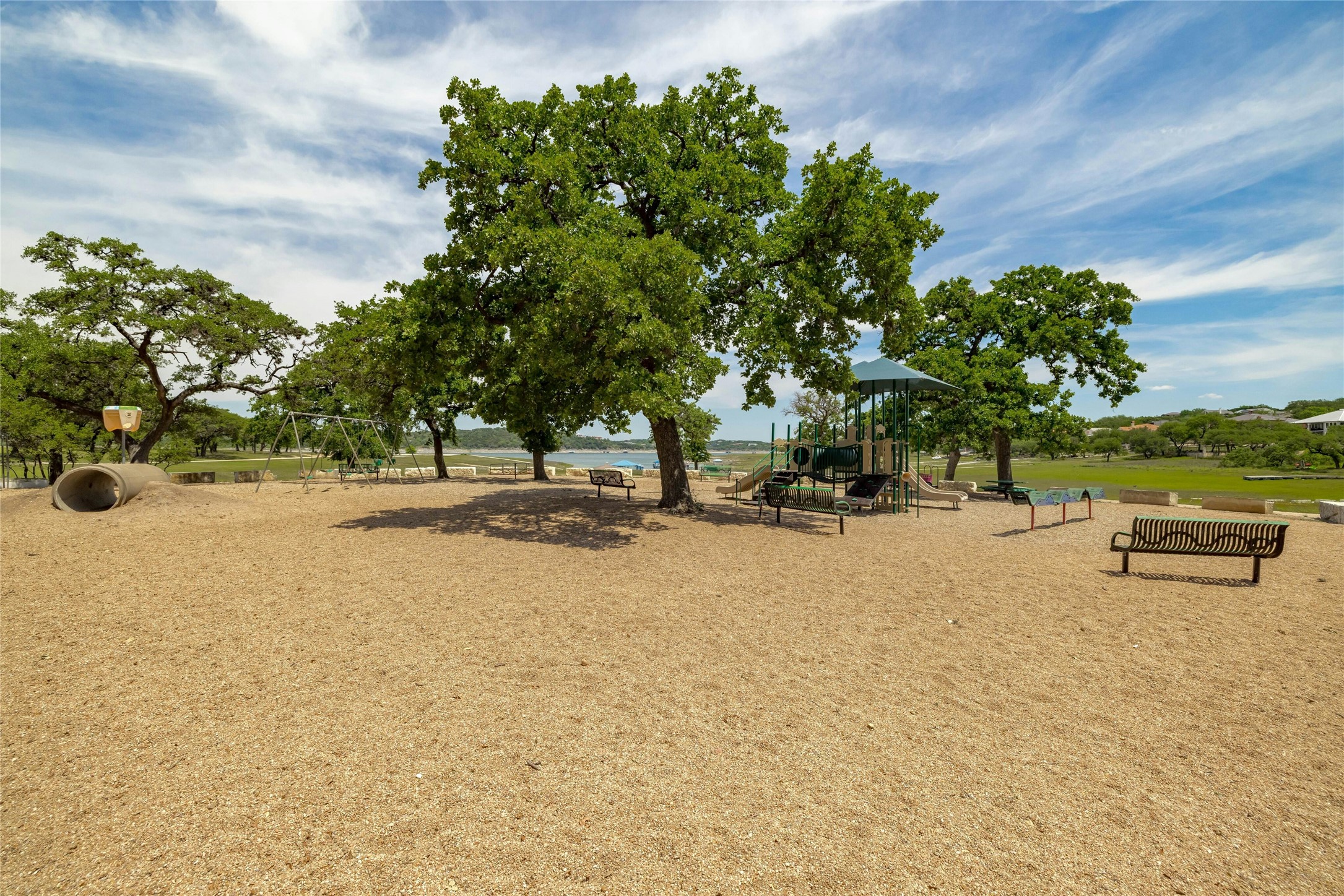 206 Fairway Circle Point Venture, TX 78645 - Photo 22 of 24 a view of outdoor space with garden
