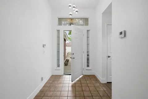 a view of an entryway