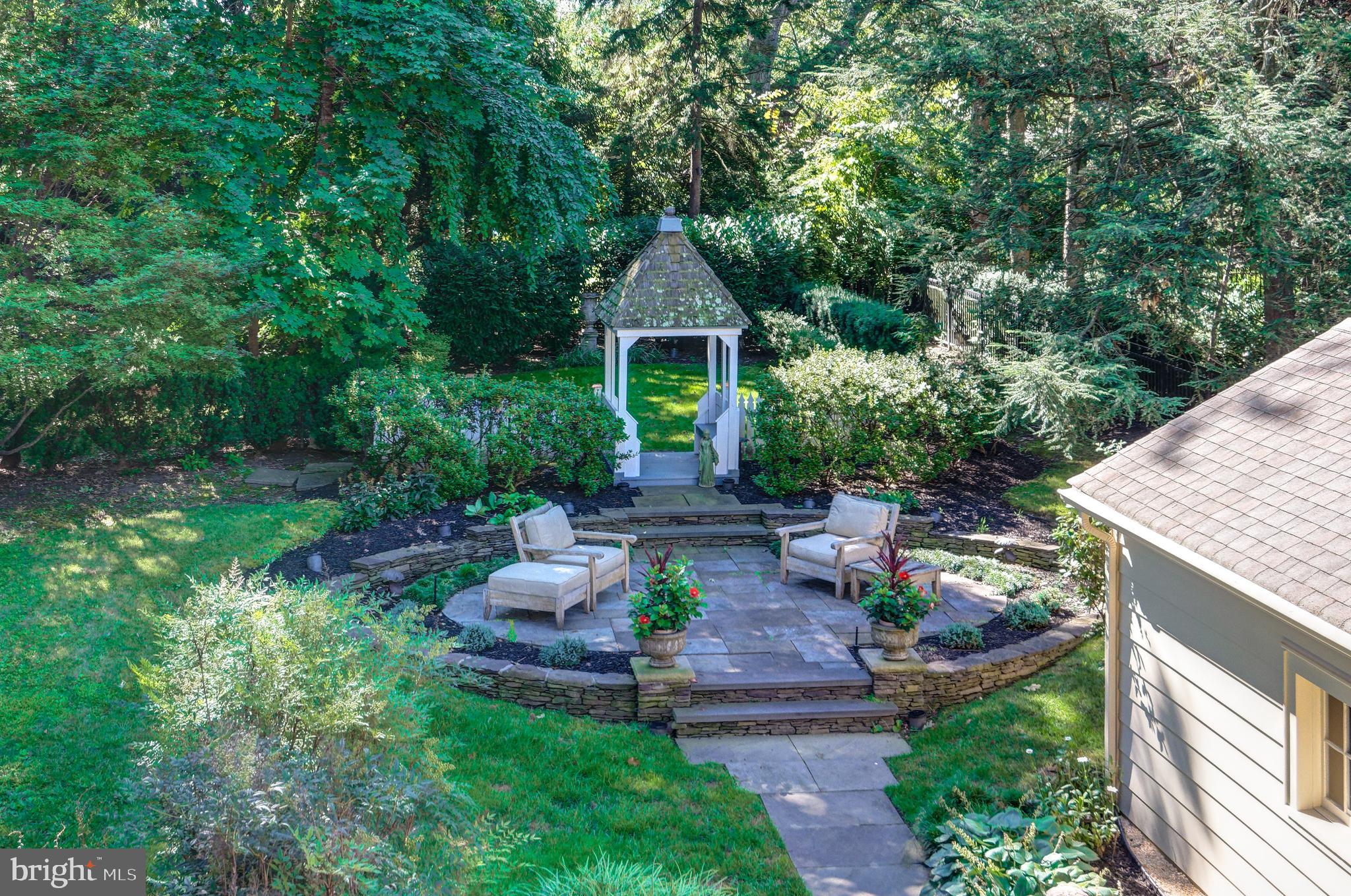 312 Woodland Avenue Haddonfield, NJ 08033 - Photo 13 of 44 a view of a house with a yard