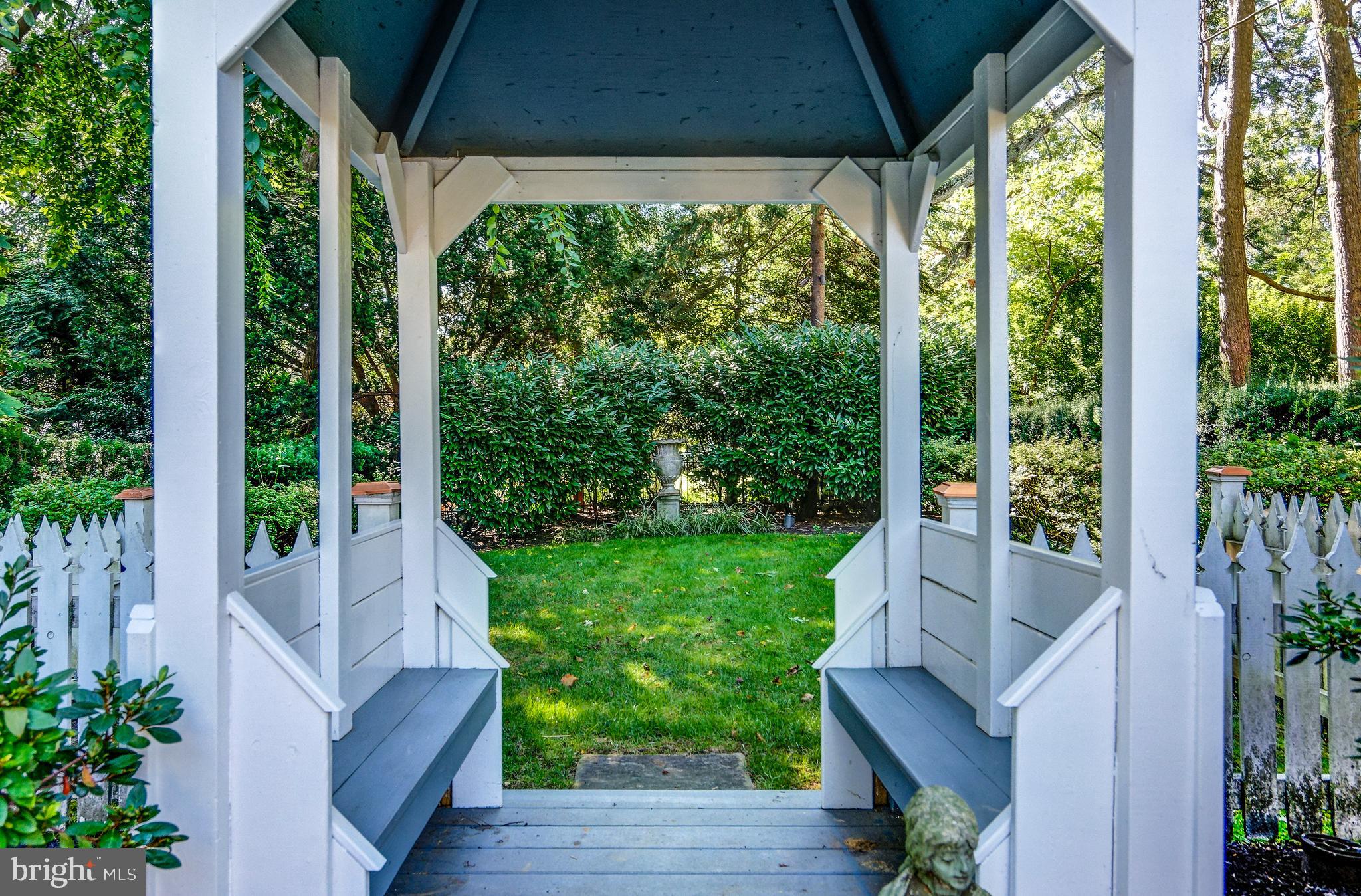 312 Woodland Avenue Haddonfield, NJ 08033 - Photo 8 of 44 a house view with a garden space
