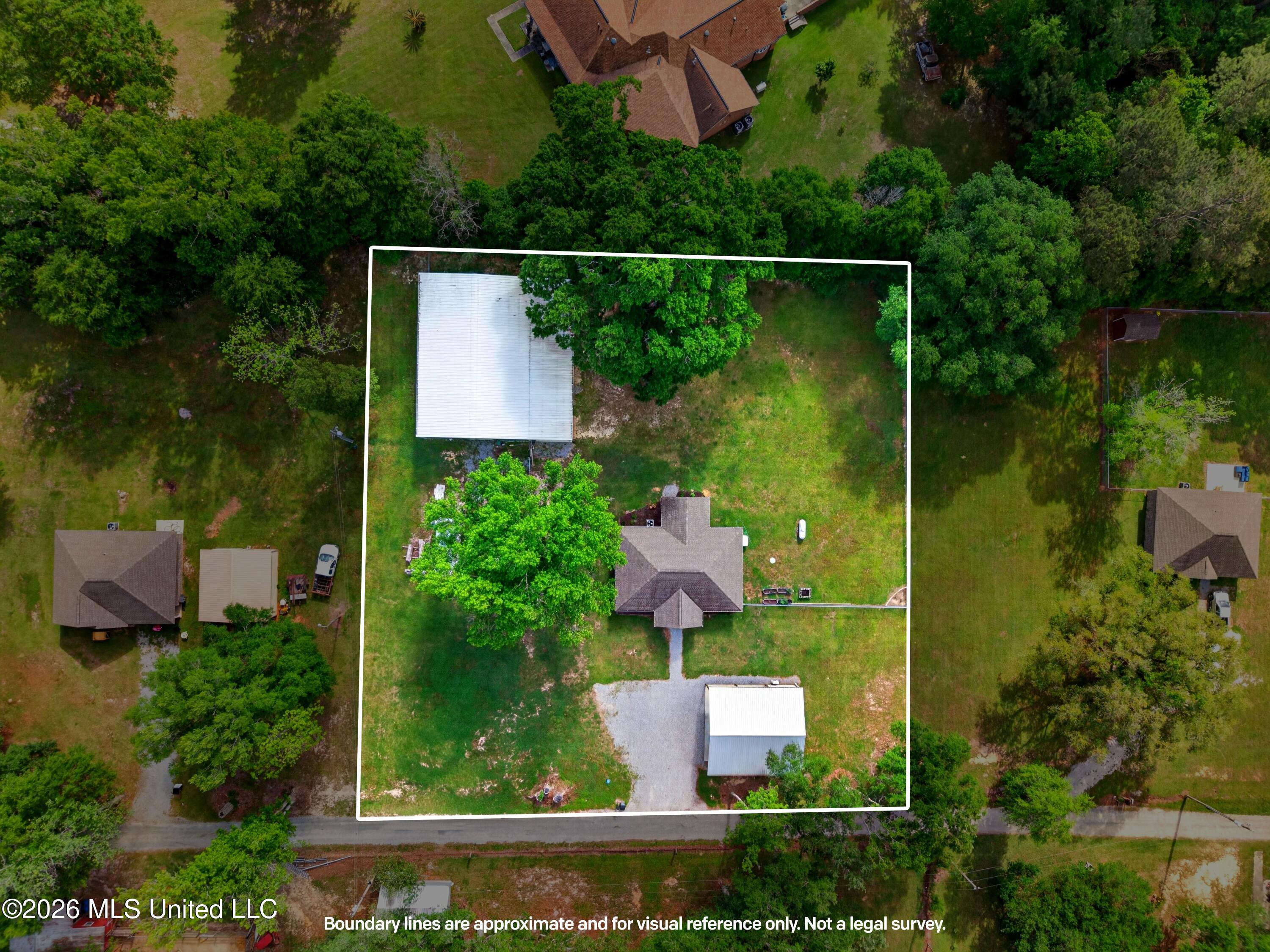 23 Buddy Road Picayune, MS 39466 - Photo 48 of 49 Aerial not a survey