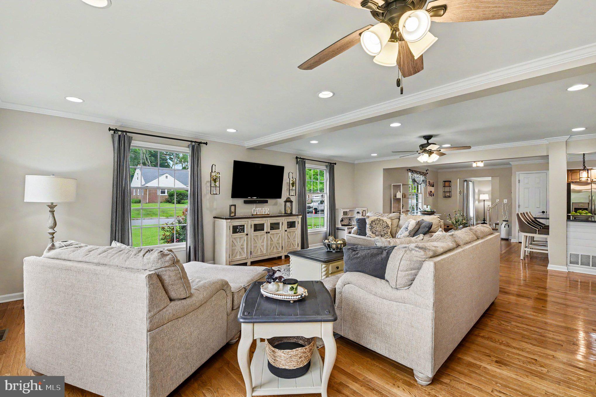 615 Southgate Road Aberdeen, MD 21001 - Photo 42 of 42 Open floor plan living/kitchen